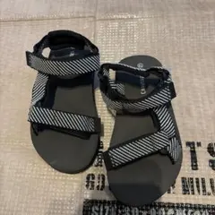 ストライプサンダル 19cm