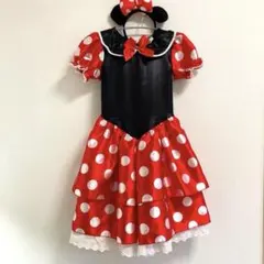 ミニーマウス キッズコスチューム 120 130 140ワンピース 発表会