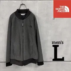 ノースフェイス　フリースジャケット　グレー、ブラック　メンズL