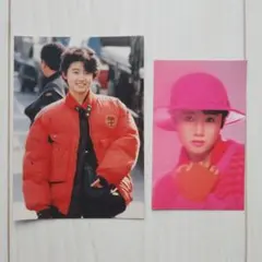 原田知世　ブロマイド　ミニカード　セット