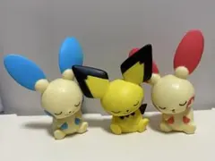 ポケモン 肩ズンFig. ピチュー プラスル マイナン 3体セット　まとめ売り