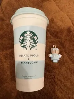 スターバックス　GELATO PIQUEコラボ　リユーザブルカップ べアリスタ