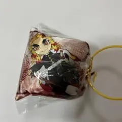 【未使用】鬼滅の刃 煉獄杏寿郎 ミニクッション型 ストラップ ちびキャラ