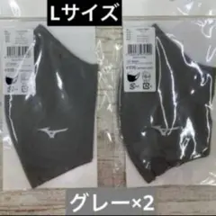ミズノ　マスク　Lサイズ×2枚のサムネイル