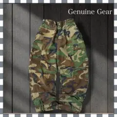 7281Genuine Gearウッドランド迷彩ミリタリーカーゴパンツダブルニーのサムネイル