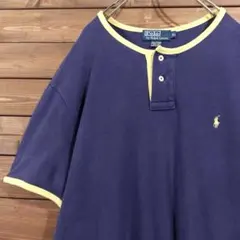USA製 Polo by Ralph Lauren リンガー ヘンリーネック T