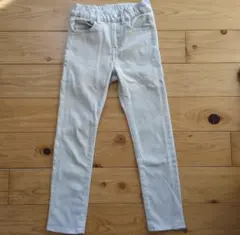 120 UNIQLO キッズ パンツ ヒートテック ベージュ