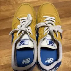 New Balance スニーカー イエロー/ブルー