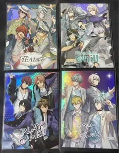 アイナナ　シャッフルユニット　全4種　購入特典　ホログラムステッカー