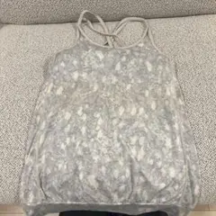 ヨガウェア タンクトップ ブラ一体型 ボタニカル柄 SUKALA LAVA M