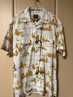 80s 90s old stussy 初期パイン柄 レーヨン アロハ - メルカリ