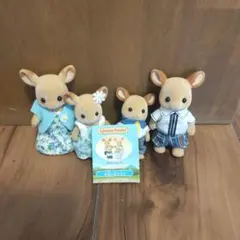 シルバニアファミリー シカの家族 4体セット