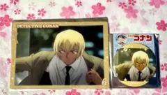 名探偵コナン　安室透　OPカットコレクション クリアカード　キャラバッジ