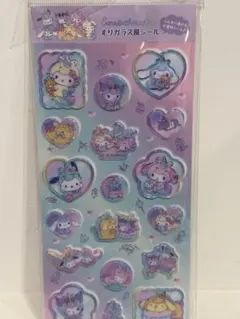 サンリオキャラクターシール　すりガラス風　国内正規品