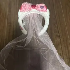 USJ ハローキティ ベール付き カチューシャ ユニバ