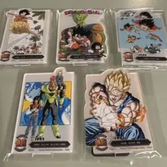 【5個セット】ドラゴンボール一番くじ　40th ACLLECT 鳥山明の世界