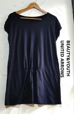 BEAUTY&YOUTH UNITED ARROWS チュニック 半袖　ブラックのサムネイル