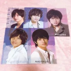 中島健人 ミニクリアファイル 5枚セット