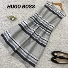 新品 クロアチア製 HUGO BOSS ヒューゴボス ノースリーブワンピースのサムネイル