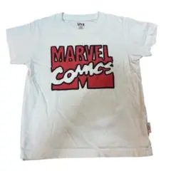 UNIQLO UT キッズ Tシャツ MARVEL COMICS ホワイト