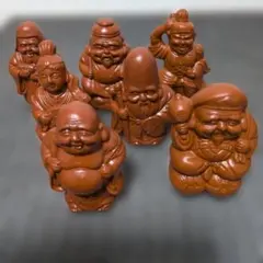 七福神の陶器製置物セットのサムネイル