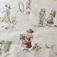 男の子　女の子　Antique World B　生地　YUWA