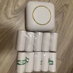 スマホ　ミニポータブルプリンター　Bluetooth接続