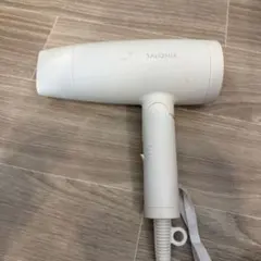 SALONIA コンパクトヘアドライヤー 1200W ホワイト