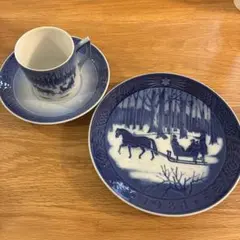 Royal Copenhagen 1994年 イヤープレート カップ ソーサー - メルカリ