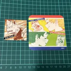 ヒロアカ 原画展 アトコ スクエアステッカー 緑谷 口田 爆豪