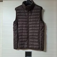 UNIQLO ブラウン ダウンベスト S