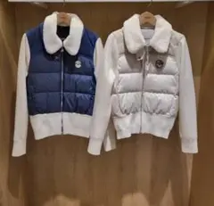 マルボンゴルフ ウェアレディース ダウンジャケット トップス 切替