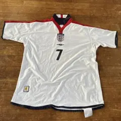 UMBRO イングランド代表 シャツ 7 BECKHAM - メルカリ