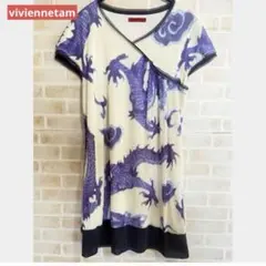 ヴィヴィアンタム　viviennetam シースルー　龍　ワンピース　ドラゴンのサムネイル