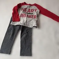 90サイズ　ロンTスパッツセット