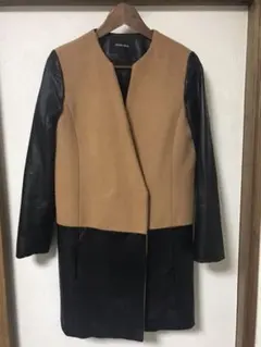 ノーカラーコート