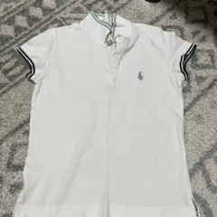 PAUL SMITH PINK ホワイトポロシャツ