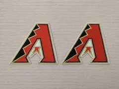 【MLB★WAPPEN】アリゾナＤバックス！アイロンワッペン／タイプＡ＜2枚＞★