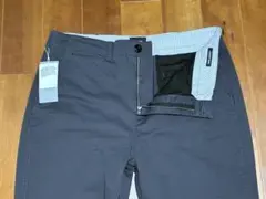 未使用品 Beams オリジナル スリムフィットチノ チャコールグレー XL
