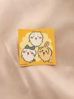 ちいかわ　うさぎ　ハチワレ　正方形ステッカー