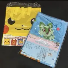 ポケモン　プレミアムサマーブランケット　オリジナルエコバッグ　ピカチュウ　まとめのサムネイル