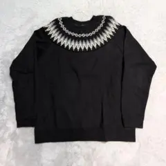 た*ん様 NUMBER (N)INE ノルディック柄 スウェット - メルカリ