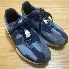 ☆美品 New Balance T327 WEH 24.0cm ブルー/イエロー - メルカリ