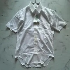 未使用タグ付✨BALMAINバルマン白 半袖シャツ37　HN243のサムネイル