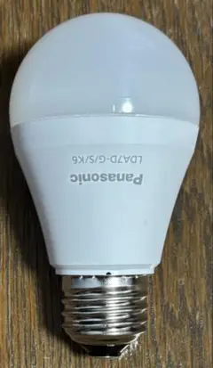 Panasonic LED電球 LDA7D-G/S/6K 6000K