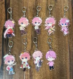 さとみくん アクリルキーホルダーセット 開封済み