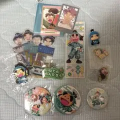 忍たま乱太郎 グッズセット アクリルスタンド 缶バッジ　まとめ売り