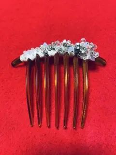 ビジュー付き ヘアコーム 髪飾りのサムネイル