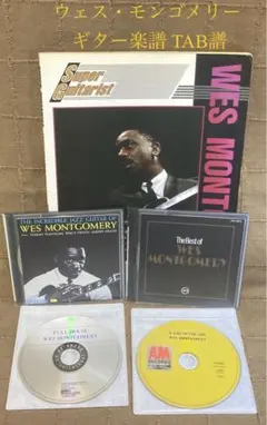 ウェスモンゴメリー ギター楽譜 + CD RIVERSIDE A&M VERVE