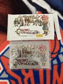 クロノトリガー　カード　オールスターキャスト SQUARE ENIX クロノトリガー SFC予約特典カード オールスター